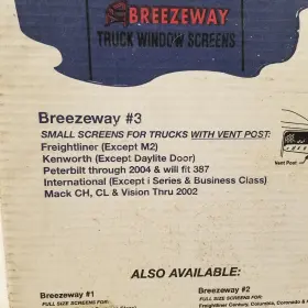 4913212 Breezeway #3 Screen Truck Window Screens #3 4913212 Breezeway #3 Screen Truck Window Screens #3