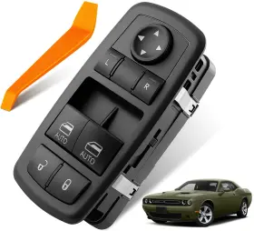D-32a919200 Dacall Master Power Window Switch Fits For Dodge Driver Side Black