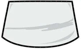 724-6505br Five Star Race Car Bodies Qtr Window .093 Inch Coated 724-6505br Five Star Race Car Bodies Qtr Window .093 Inch Coated