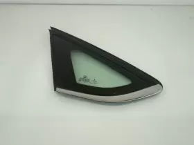 Ds73-f29701-a Ford 13 Fusion 1.6l Fwd Left Driver Quarter Window Glass Chrome Trim Ds73f29701a