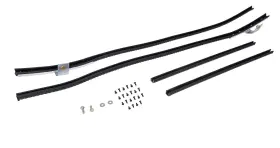 Jegs 91089 Quarter Glass Run Channel For 1966-1967 Chevrolet Chevy Ii 2-door Sedan