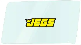 Dd3968-cln Jegs Replacement Door Glass Fits Select 1968-1972 Gm A-body 2-door Sedan Models