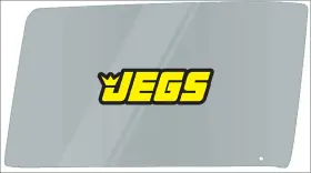 Dd3968-ytn Jegs Replacement Door Glass Fits Select 1968-1972 Gm A-body 2-door Sedan Models