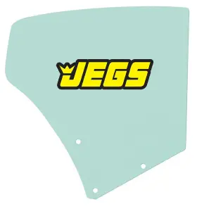 Jegs Dq3816gt Replacement Quarter Glass For 1967-1969 Chevy Camaro Pontiac Firebird