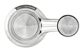 Jegs Ghd65e270q Vent Window Handle For 1965-1966 Chevy Caprice Corvette Impala Chrome
