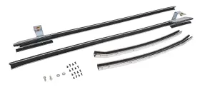Jegs Qgk-73 Quarter Glass Run Channel Kit For 1973-1974 Chevrolet Nova 2-door Sedan