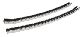 Jegs Vqgc-68 Vertical Pillar Channels For 1968 Chevrolet Chevy Ii 1969-1974
