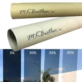 52420 Mkbrother Car Window Tint Film - 5% Vlt 24 Inch In X 20ft Ft 240 Roll #3 52420 Mkbrother Car Window Tint Film - 5% Vlt 24 Inch In X 20ft Ft 240 Roll #3
