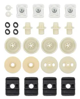 Oer Me8140 1970-72 Mopar E-body 26 Piece Door Window Hardware Set