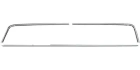 Pw1093 Oer 1967-72 Chevrolet Gmc Truck Rear Window Molding Set With Large