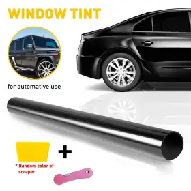 Xpd-myx-52123 Oxilam Window Tint %20 20 Inch X10ft Car Home Scratch Resistant Super Dark Black Film Ds