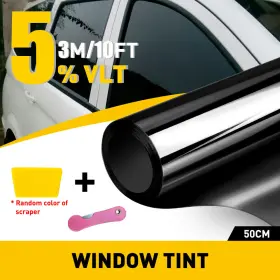 Xpd-myx-52133 Oxilam 5% Vlt Carbon Window Film Any Tint Shade Precut All Sides Rears For Honda Glass