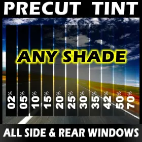 100307153 Precision Window Films Precut Film - Any Tint Shade Fits 2022 2025 Honda Civic 4 Dr Hatch