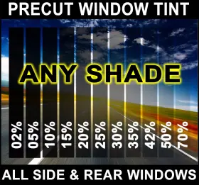 Precision Window Films 995500099873 Precut Film - Any Tint Shade Fits 2018-2025 Volkswagen Atlas 4 Dr Suv