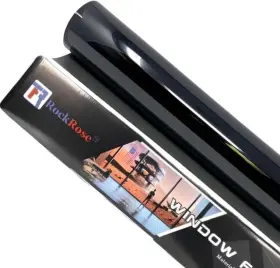 Rockrose 810088071751 20% Premium Carbon Car Window Tint 24 In X 5ft 20 Percent