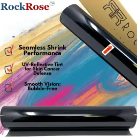 Pc-15-20 Rockrose Charcoal 2ply Premium Carbon 20% Vlt Car Tint 20 In X 100 Ft Professional W Inch #2