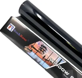 Zzzttt111 Rockrose 1% Vlt Car Tint 36 Inch By 25ft 2ply Premium Carbon Professional Ca