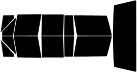 9dab-f18e Rvinyl C-wt-011--9dab-f18e Window Tint Kit For Jeep Cherokee 1990-1996 4-door Black 5% Precut No Bubble