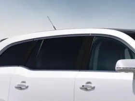Pt-lin-mkt-10 Rvinyl C031--pt-lin-mkt-10 Pillar Post Window Trim Compatible With Lincoln Mkt Gloss Black