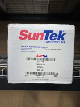 50171496 Suntek Carbon Series 25% Vlt 20 Inch Inches X 100ft Ft Window Tint Roll Film 50171496 Suntek Carbon Series 25% Vlt 20 Inch Inches X 100ft Ft Window Tint Roll Film