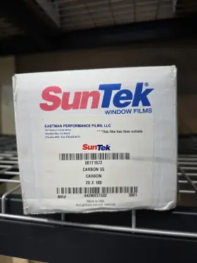 50171672 Suntek Carbon Series 55% Vlt 20 Inch Inches X 100ft Ft Window Tint Roll Film 50171672 Suntek Carbon Series 55% Vlt 20 Inch Inches X 100ft Ft Window Tint Roll Film