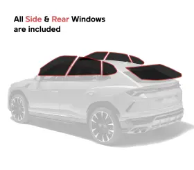 Ppgcrfl011177 The Paint Protection Guys Precut Window Film Nano Ceramic Tint For Mercedes-benz Clk-class 1998-2002 Coupe #2