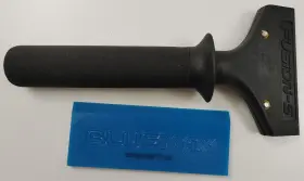 Fusion-5 Window Tint Tool 5fg2008 Bluemax 5 Inch Squeegee Long Handle With Blue Max Blade Fusion-5 Window Tint Tool 5fg2008 Bluemax 5 Inch Squeegee Long Handle With Blue Max Blade