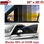 Window Tint Film Nano Ceramic 20% Vlt, 20" 20FT Heat & Glare Scratch Resistance. Fixed Price $30.05.