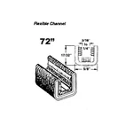 60" Flexible Glass-run Channel Wc 26-72. Fixed Price $108.99.