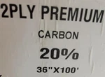 Diablo Sol-x Film 36" 100 Ft Roll Ply 20% Window Tint Carbon Home. Fixed Price $89.94.