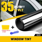 Uncut Roll Window Tint %35 Super Dark Black Film 20" 20'FEET Car Home Oxilam. Fixed Price $14.24.