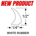 Steele Rubber Products For Trim Window Edge 1/2X1/4 White 20FT. Fixed Price $84.72.