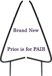 Vent Window Frame (pair) 81-91 Chevy Gmc Squarebody (key Parts # 0851-257 258). Fixed Price $45.00.