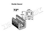 Metro Moulded Parts WC26-72 Flexible Glass Run Channel. Fixed Price $125.98.